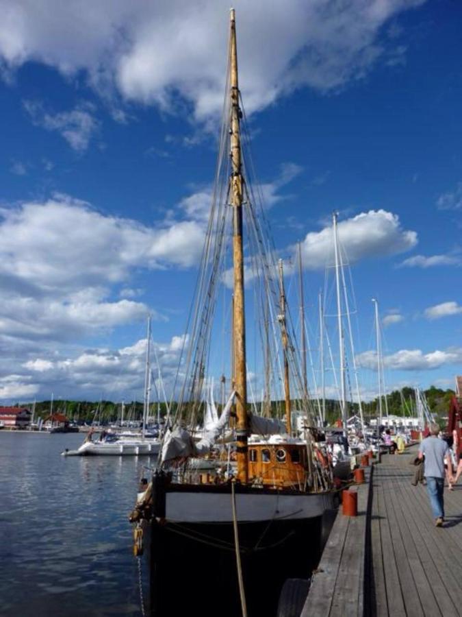 Leilighet i Sørlandshus i Son - Sjøutsikt - Nær Son Spa Eksteriør bilde